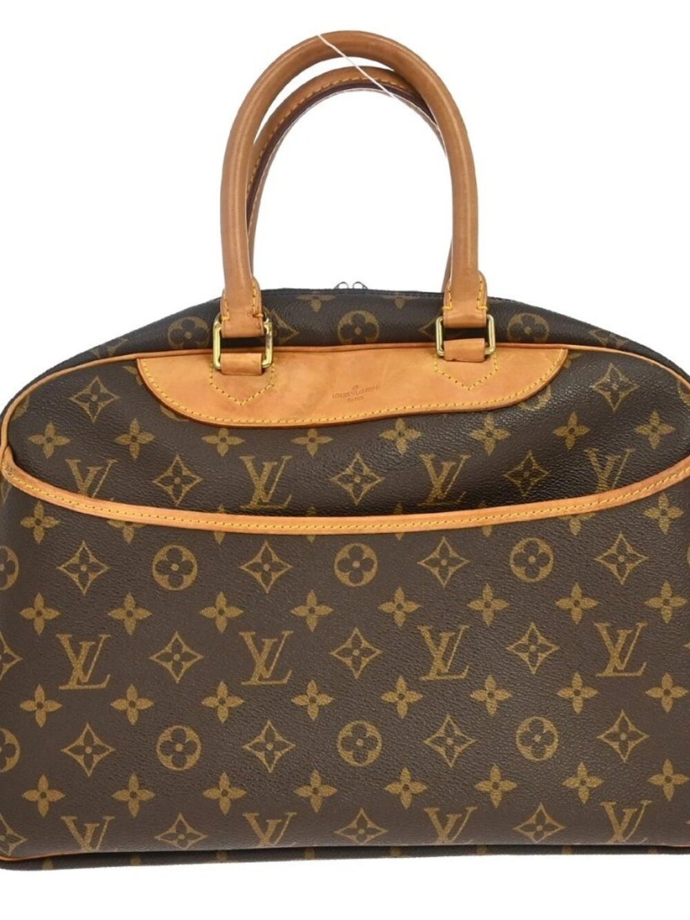 Louis Vuitton Deauville Bowling Vanity Handbag M47270
